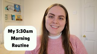My 5:30am Winter Morning Routine as a PhD Student - January 2022