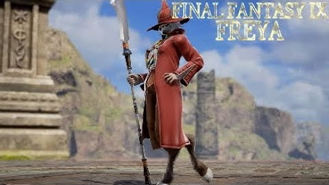 SOULCALIBUR 6 FINAL FANTASY 9 FREYA CHARACTER CREATION!