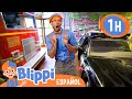 Día creativo en el museo infantil: ¡Imagina y crea! 🎨 | Blippi | Moonbug Kids - Parque en Vivo!