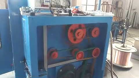 Integrated board fine copper wire drawing machine