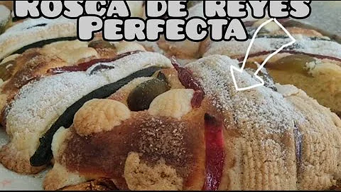 ROSCA DE REYES rica, exquisita, perfecta!