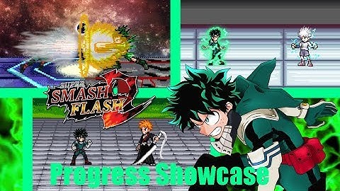 SSF2 MODS: Midoriya "Deku" Izuku Progress Showcase!