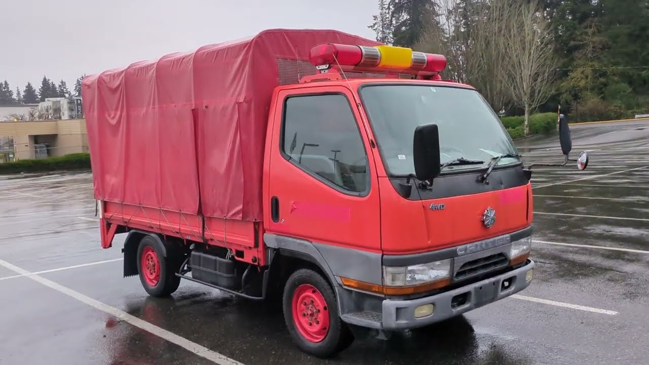 キャンター ハーフカット 4D36 輸出用 エンジン ミッション 足回り キャビン CANTER engine axle cabinet FE516 export MITSUBISHI CANTER / Model code : U-FE516BD / Engine : 4D36