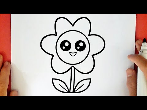 Video: Cómo Dibujar Flores Para Niños