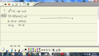 College Algebra - Chapter 3 Test - Problem 1