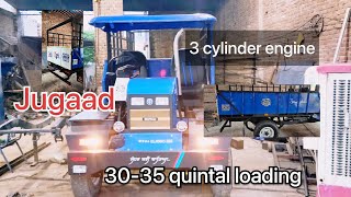 रेत बजरी और ठेकेदारी के काम वालाHeavy Duty, With 3 Cylinder Engine Loading Capacity 30 To 35 Quintal