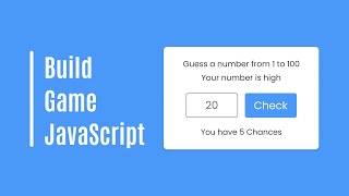 Build a Game in HTML CSS & JavaScript