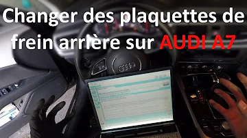 Quel est le prix du changement des plaquettes de frein sur une Audi A7 ?