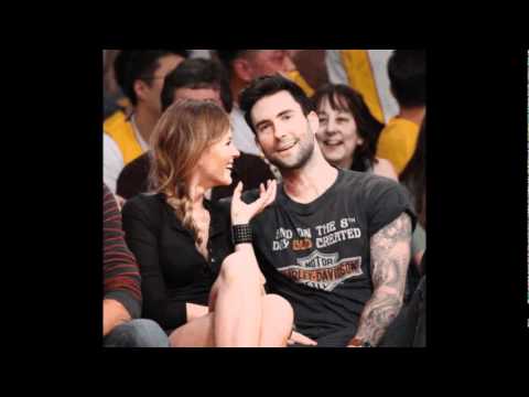 Adam Levine and Anne V.