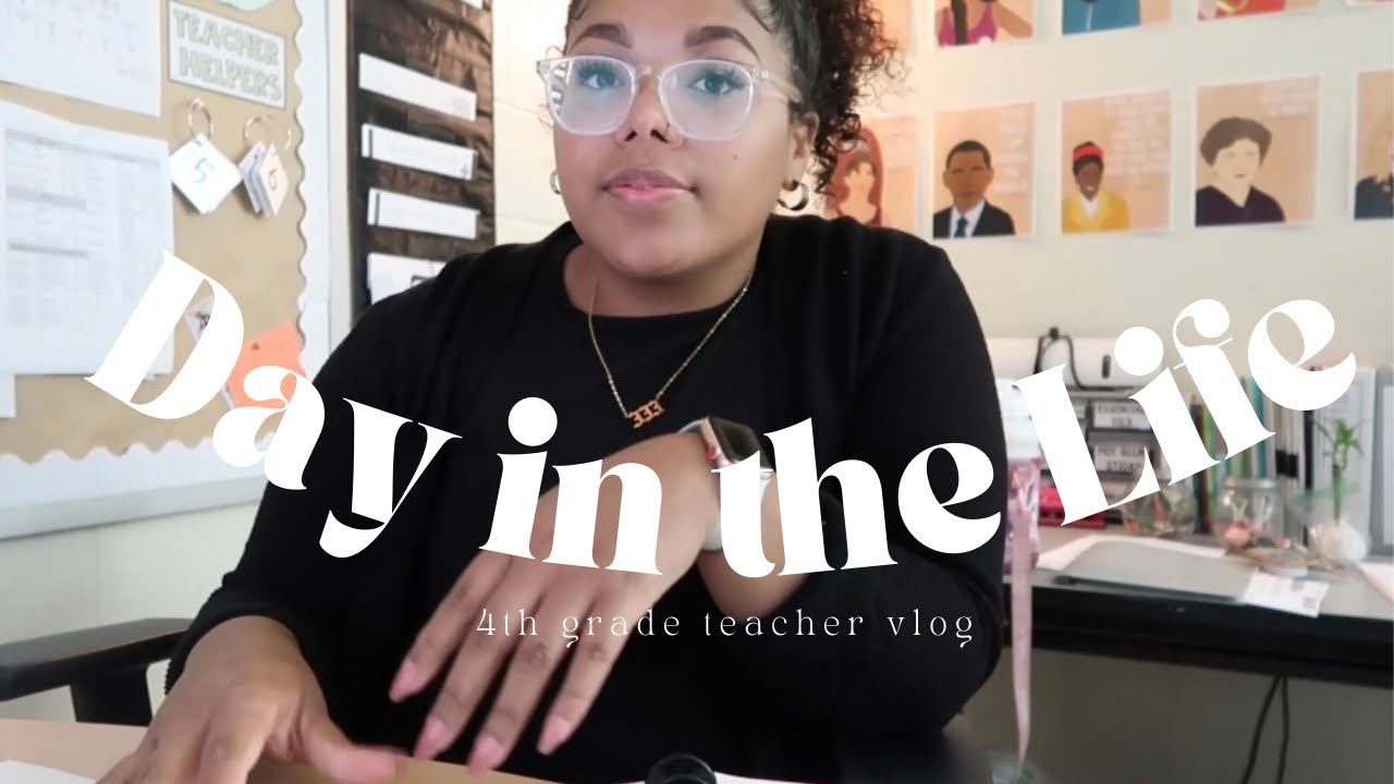 Day in the Life of a 4th Grade Teacher My Prep and Planning Routine Elementary Teacher Vlog
