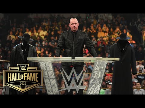 The Undertaker receives incredible ovation from WWE Universe: WWE Hall of Fame 2022