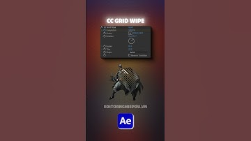 CC Grid Wipe | After effect | Crom Creator