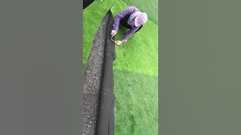 Hướng dẫn cắt line cỏ trắng sân cỏ nhân tạo P2