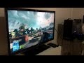 BF3 on 40" Samsung D5000 LED TV