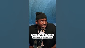Pusha T names his favorite track from the Drake & Kendrick beef 👀🔥 #HipHopNation #clipse