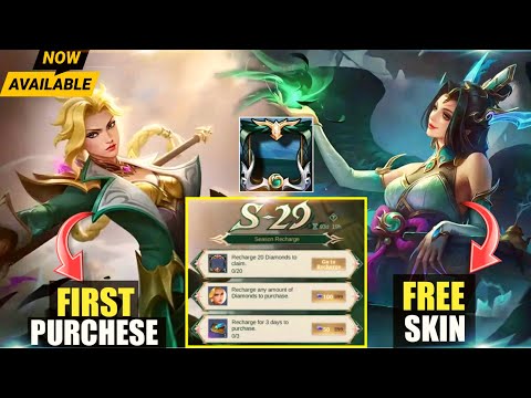 MOBILE LEGENDS SEASON 29 IS AVILABLE NOW😍 CLAIM YOUR FREE SKIN @SKYLERGAMINGMLBB