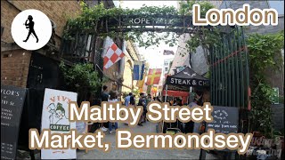 A splendid funky walk around Maltby Street Market, Bermondsey, London