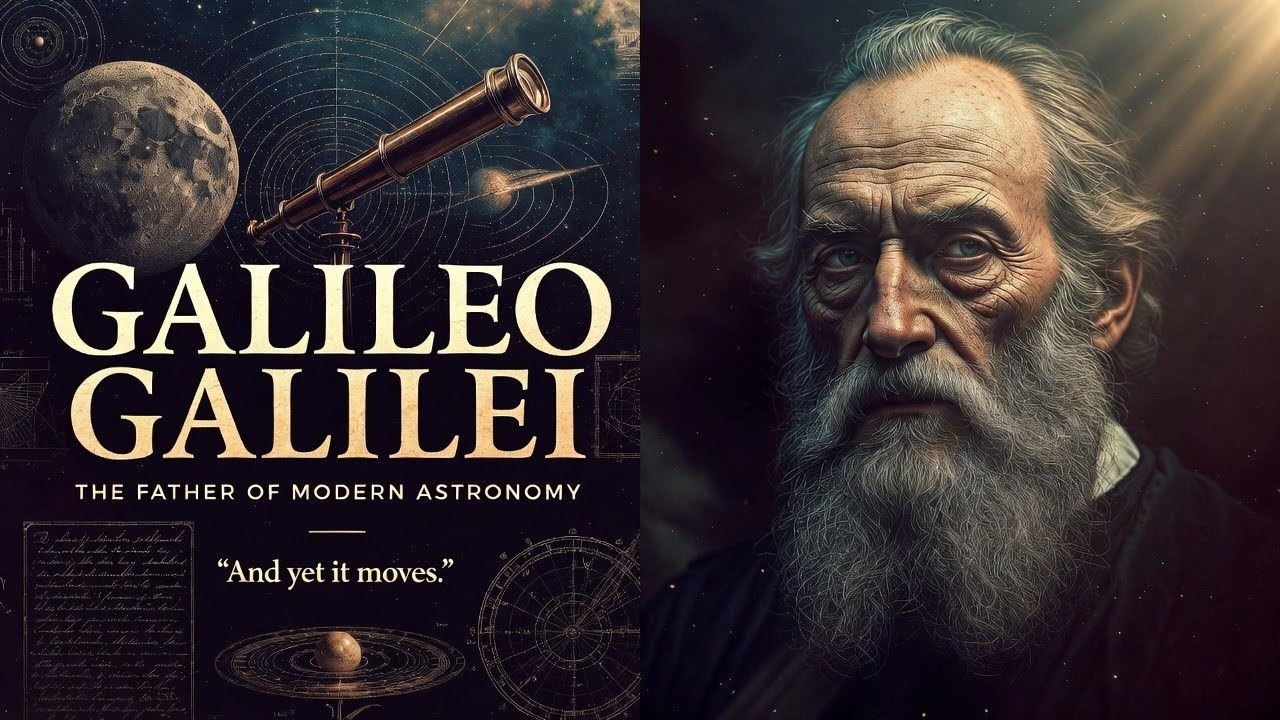 The Full Story of Galileo Galilei | Learn English Through Biography Level 3🔥 | Improve Your English