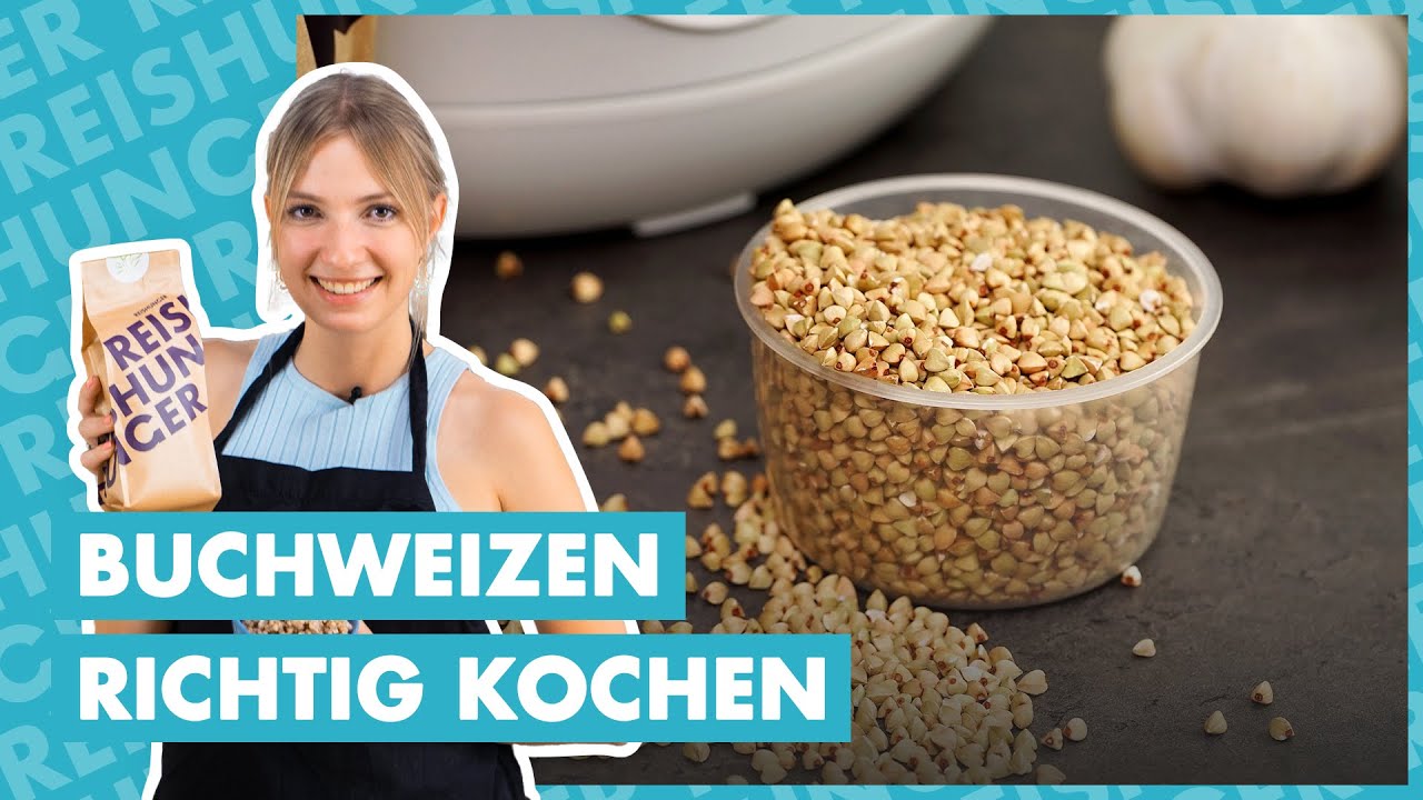 Buchweizen richtig kochen - wie geht das? | REISHUNGER - YouTube