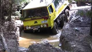 Pinzgauer on the $1000 Track, Tasmania