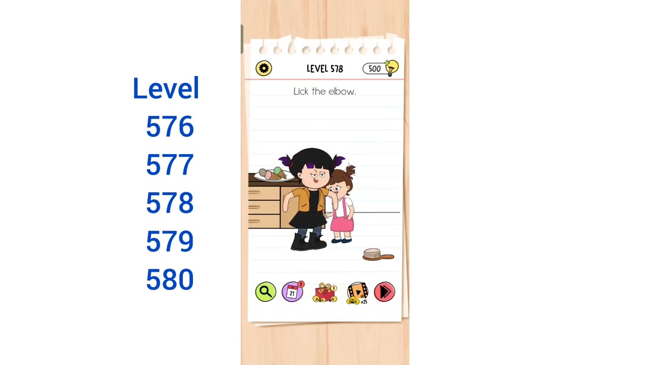 Brain Test All Star Level 576 577 578 579 580 Walkthrough - YouTube