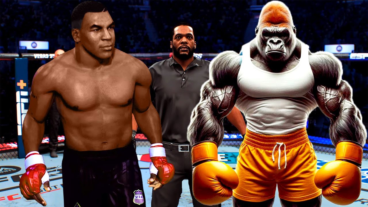 UFC 4 | Mike Tyson vs. Attack Gorilla | EA Sports UFC 4