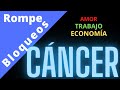 CANCER 💥ROMPE BLOQUEOS!  HAZ QUE LA SITUACIÓN SE DE YA!!💥amor, trabajo, economía [TAROT interactivo]