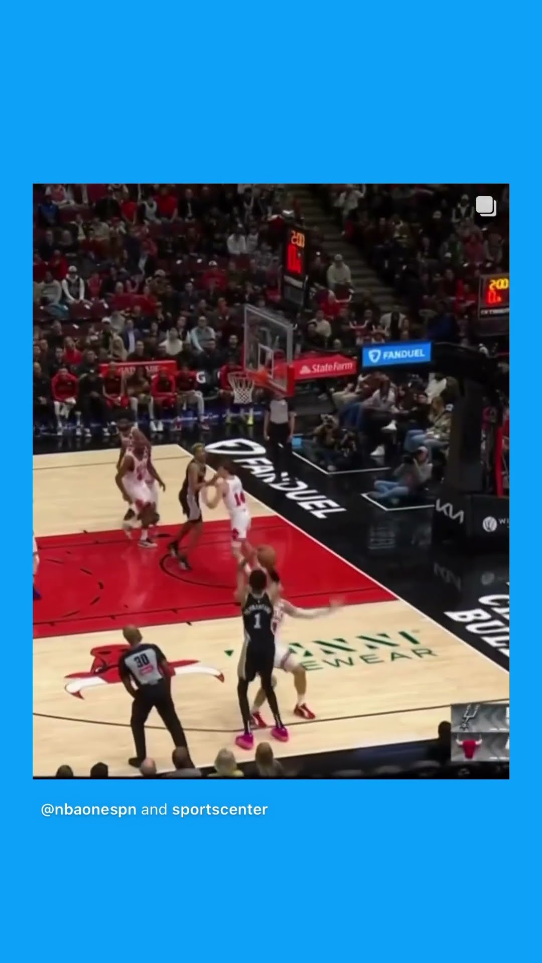At the buzzer #hoodnews #victorwembanyama #spurs #basketball #NBA #shortvideo #omg #how #wow #sports
