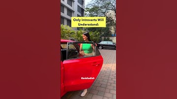 Only Introverts Will Understand | Anisha Dixit Shorts | #shorts