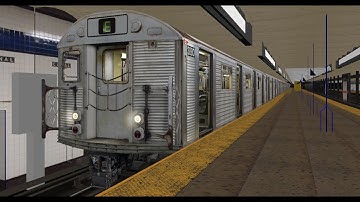 OpenBVE: NYC Subway R32 GE E Train from Jamaica Center to World Trade Center