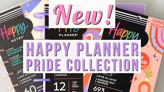 NEW Happy Planner Pride Collection - Just Released! Flip Through of Sticker Book, Planner & Notebook