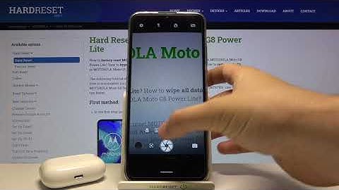 How to Turn On Camera Gridlines in MOTOROLA Moto G8 Power Lite – Camera Features