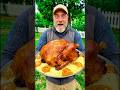 Roast Turkey with Pilaf | Golden & Crispy #food #cooking