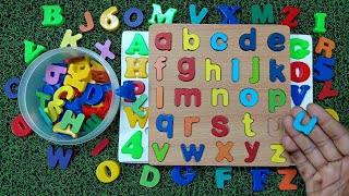 Can You Find the Missing Letters in the Bowl? ABC Puzzle Game for Kids