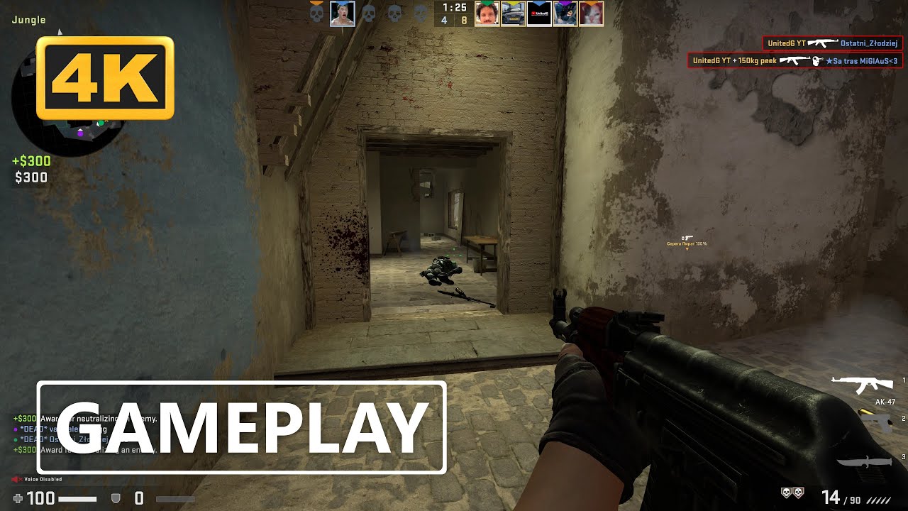 CS:GO Gameplay 4K (No Commentary) - YouTube