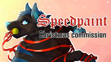 SPEEDPAINT - Christmas commission 🌟