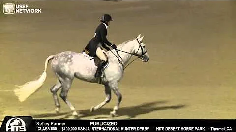 Kelley Farmer & Publicized Round 2 $100,000 USHJA ...