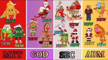 All New Brainrots from Steal a Brainrot updated [Santa