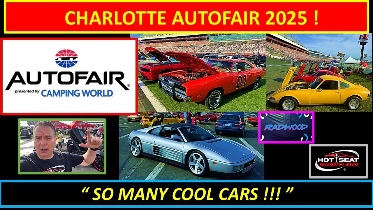 Charlotte AutoFair 2025! Classic cars, muscle cars, Radwood, and more ...