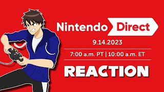 NINTENDO DIRECT 9/14/23 REACTION