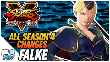Falke SFV Season 4 Changes - Street Fighter 5 Arcade Edition
