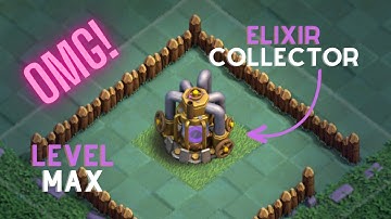 Clash of Clans: Elixir Collector Upgrade Journey from Level 1 to Max! Clash Cuts 🌟