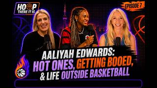 Aaliyah Edwards on Paige Bueckers,Brittney Griner & Becoming a WNBA Fan Favourite | Hoop There It Is