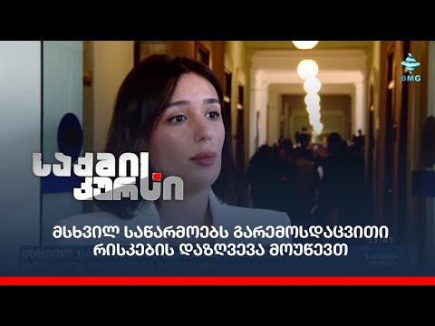 მსხვილ საწარმოებს გარემოსდაცვითი რისკების დაზღვევა მოუწევთ