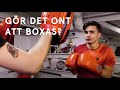 Hur ont gör boxning? Nybörjare vs Anthony Yigit