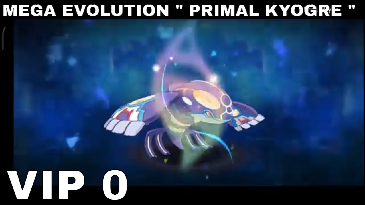 MEGA EVOLUTION " PRIMAL KYOGRE " Pocket Pet Impact YouTube