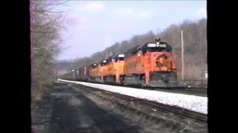 CHESSIE SYSTEM, The Final Days of pure Chessie power. 1988/89. Part 1