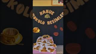 Küçük Ellerden Kahve Kokulu Resi̇mler (Anasınıfı - A Şubesi)