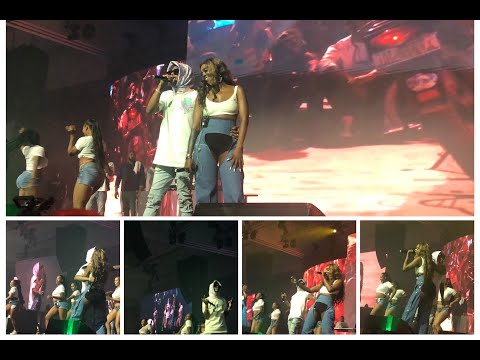 Tiwa Admits Her Relationship With Wizkid As She Brings Him To Perform With Her On Stage