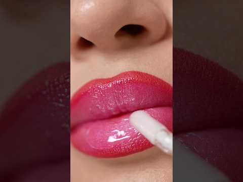 vibrant cherry lips 🍒 #shortsfeed #shortsvideo #lipgloss #lipswatch #shortvideo #shorts #short